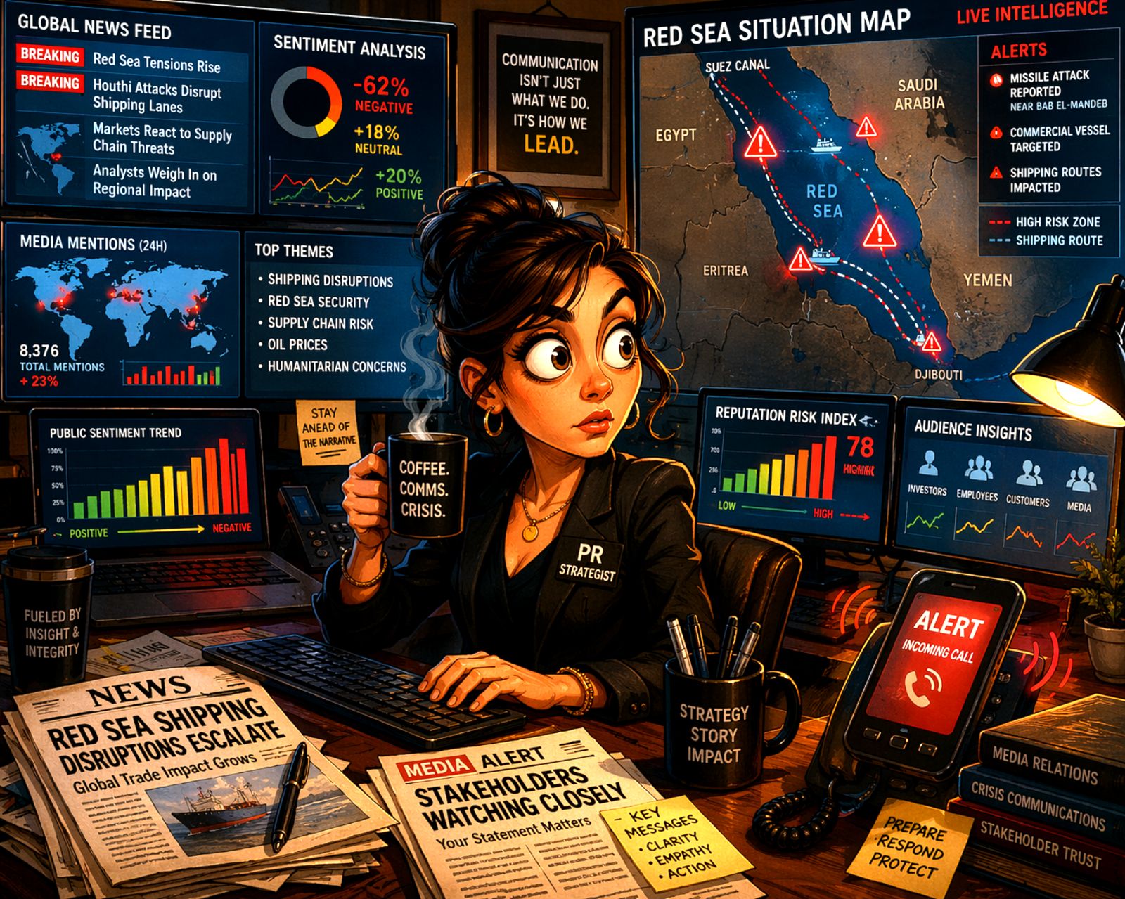 PR 담당자의 역할은 리스크 조기 감지자